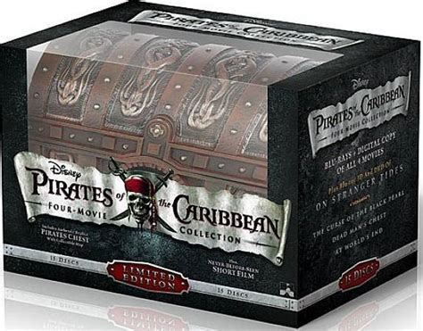 pirate of the caribbean box set|Pirates of the Caribbean (Blu.